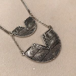 Aztec pendant necklace